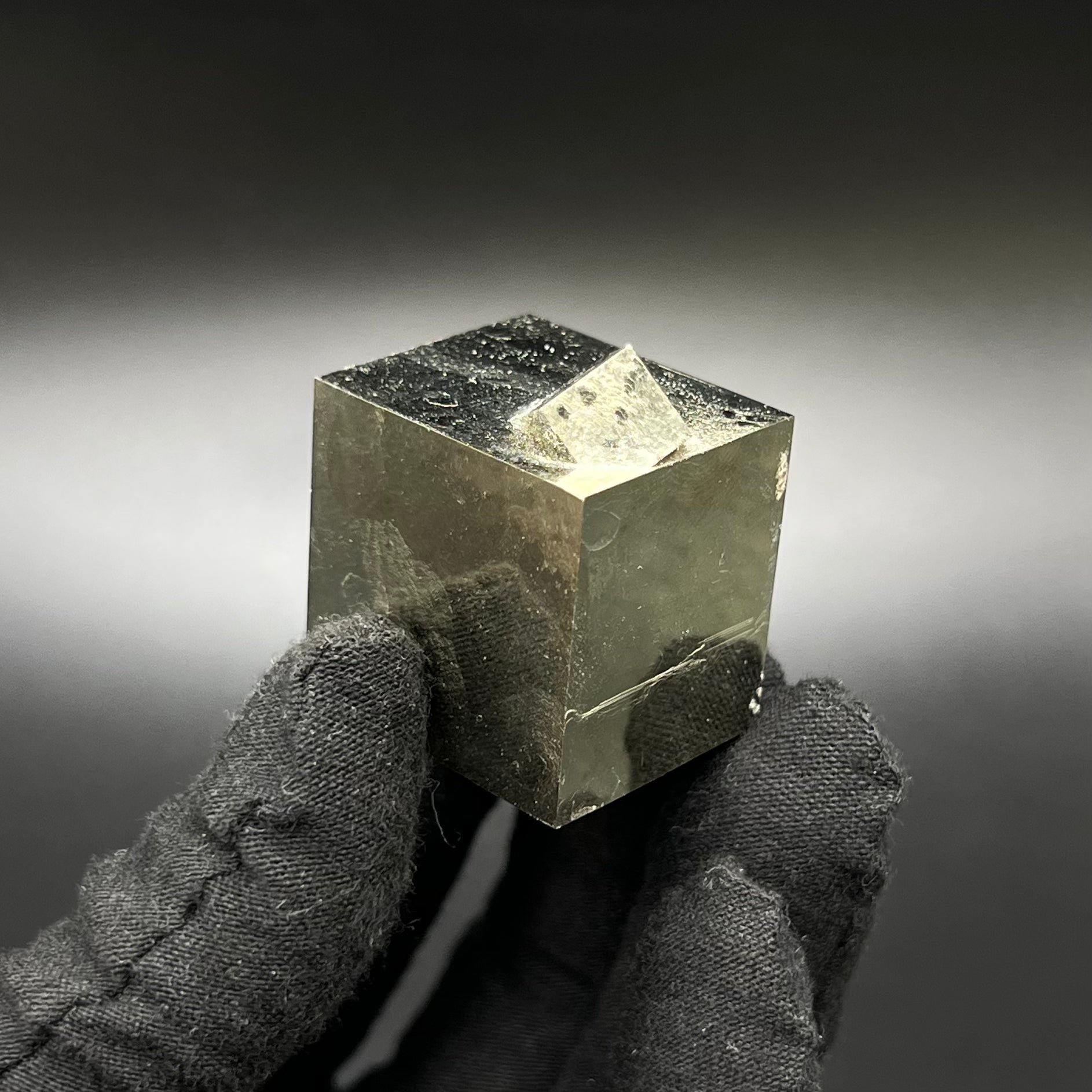 Make Your Own Gold Bars Navajun Spain Mine - Pyrite Cube Crystal With  Display Case-#PC23