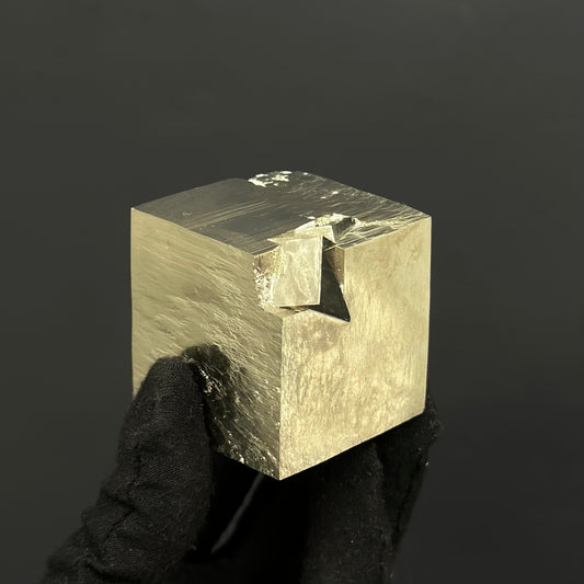 Intergrown Pyrite Cubes Specimen from Mina Ampliación A Victoria, Navajún, Spain.