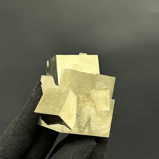 Intergrown Pyrite  Specimen from Ampliación A Victoria Mine, Navajún, Spain