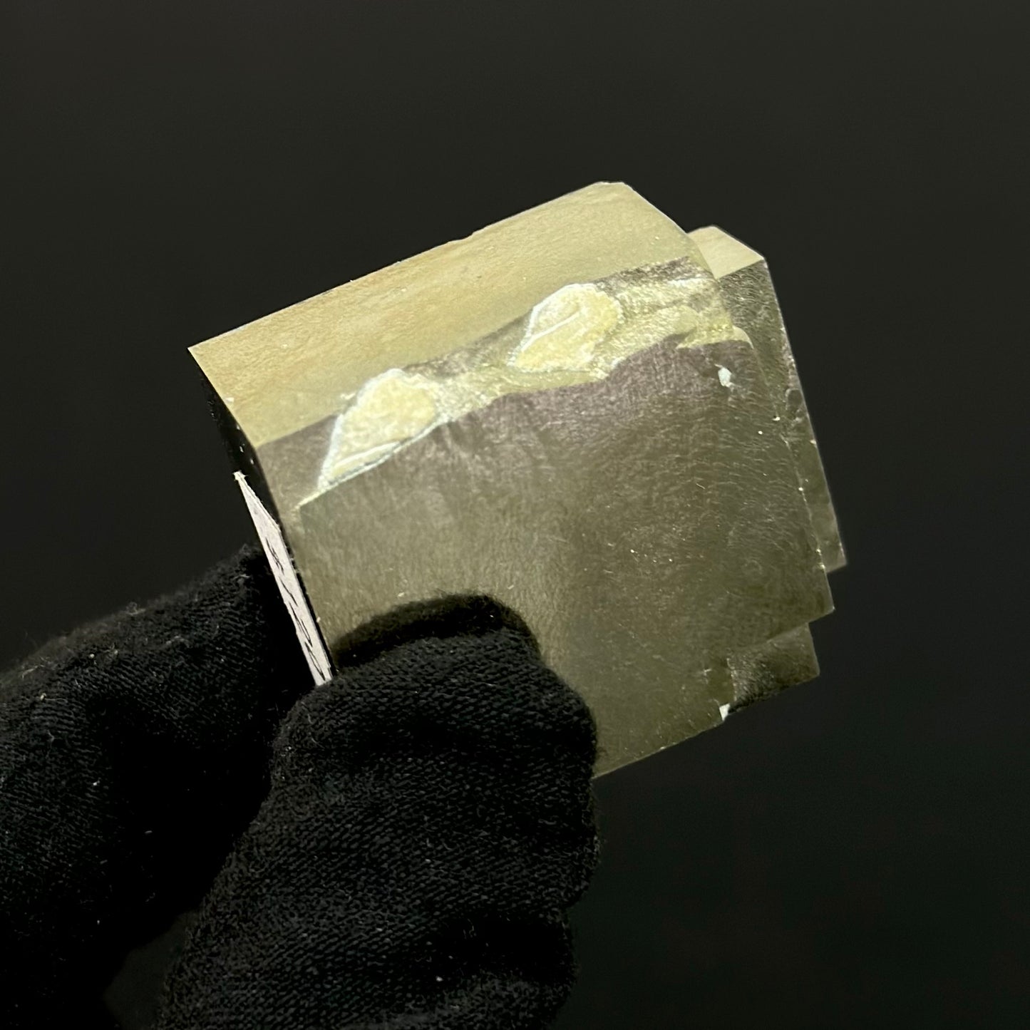 Rectangle Pyrite Specimen from Mina Ampliación A Victoria, Navajún, Spain.