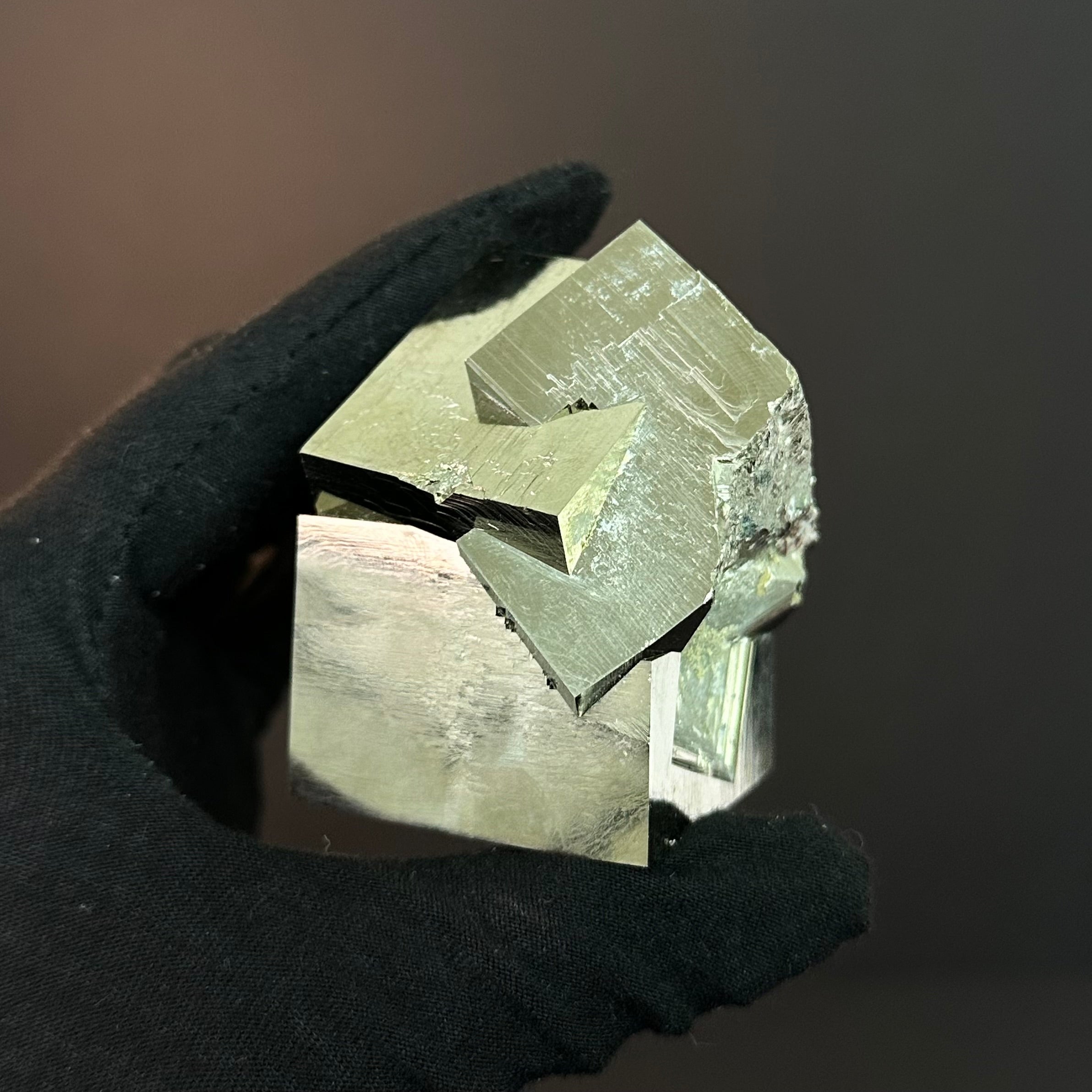 Intergrown Pyrite Specimen from Mina Ampliación A Victoria, Navajún, Spain