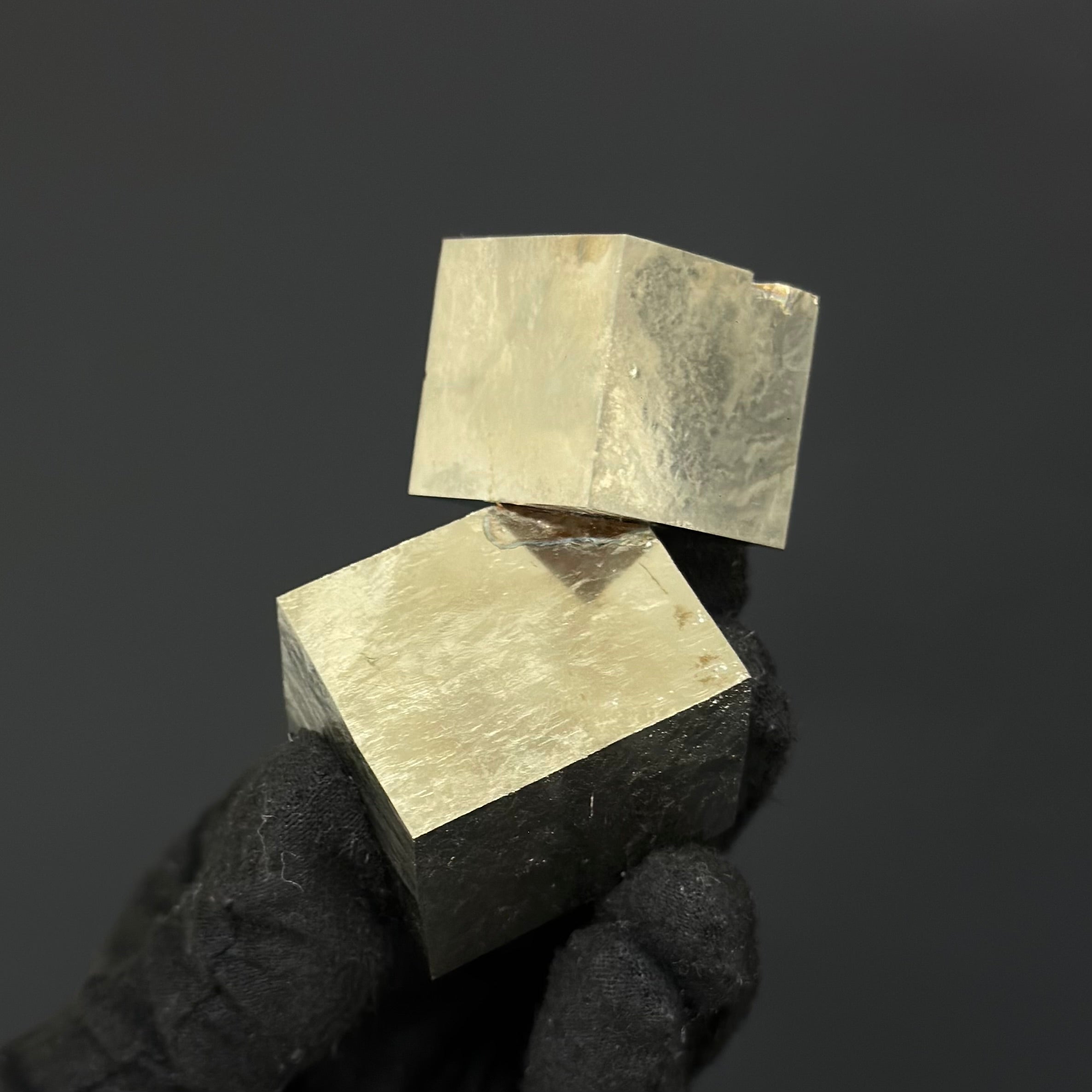 Cluster Pyrite Cube Specimen from Mina Ampliación A Victoria, Navajún, Spain.