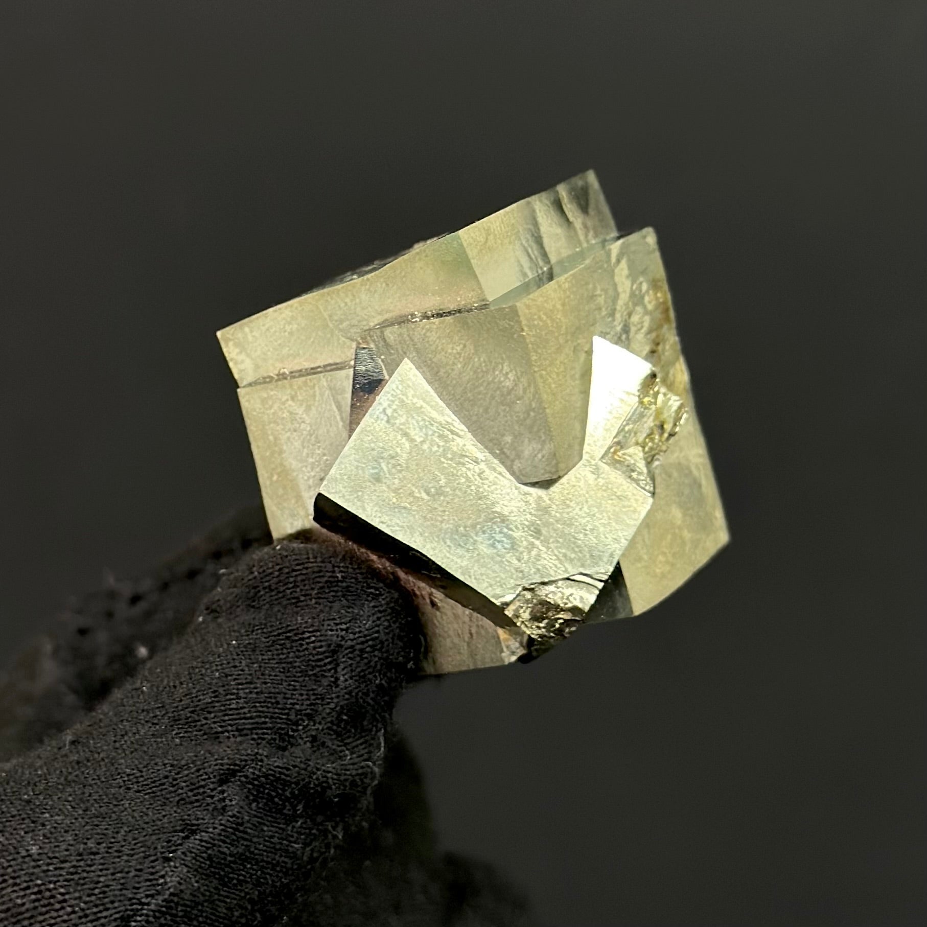 Intergrown Pyrite Specimen from Mina Ampliación A Victoria, Navajún, Spain.