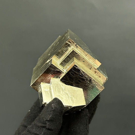 Intergrown Pyrite  Specimen from Ampliación A Victoria Mine, Navajún, Spain