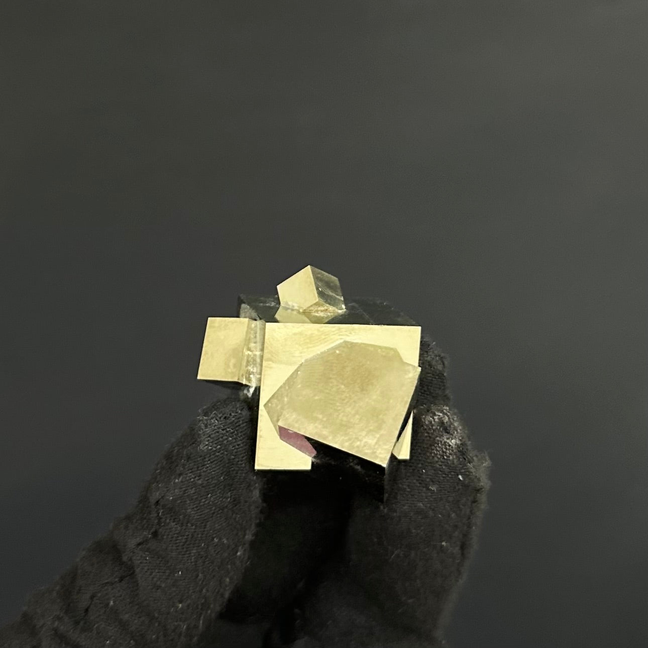 High Quality Small Intergrown Pyrite Specimen from Mina Ampliación A Victoria Mine