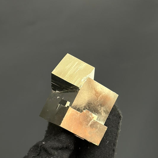 Intergrown Pyrite Specimen from Mina Ampliación A Victoria, Navajún, Spain.