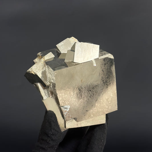 XL Intergrown Pyrite from Mina Ampliación A Victoria, Navajún, Spain.