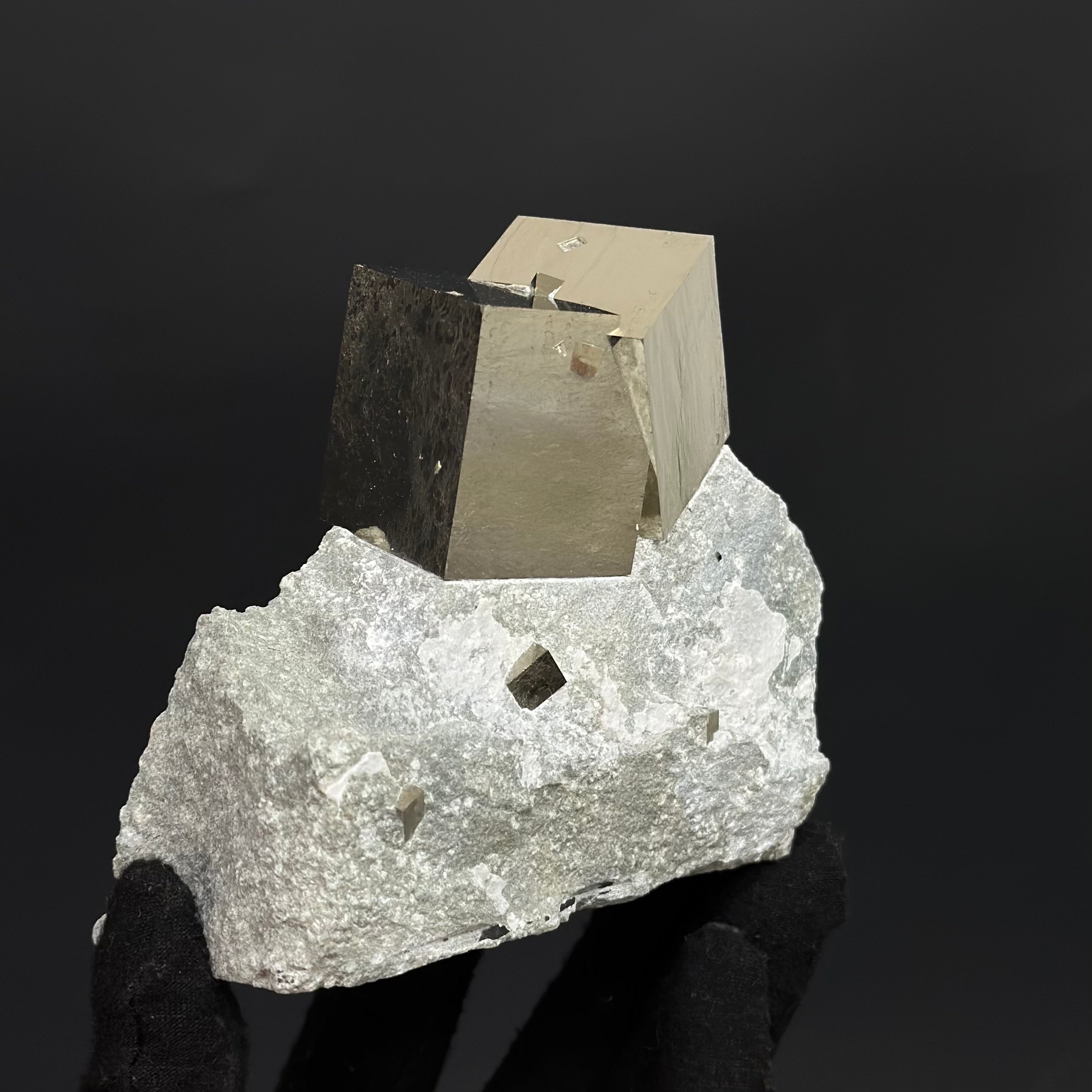 COLLECTION Pyrite on Matrix from Mina Ampliación A Victoria, Navajún, Spain.