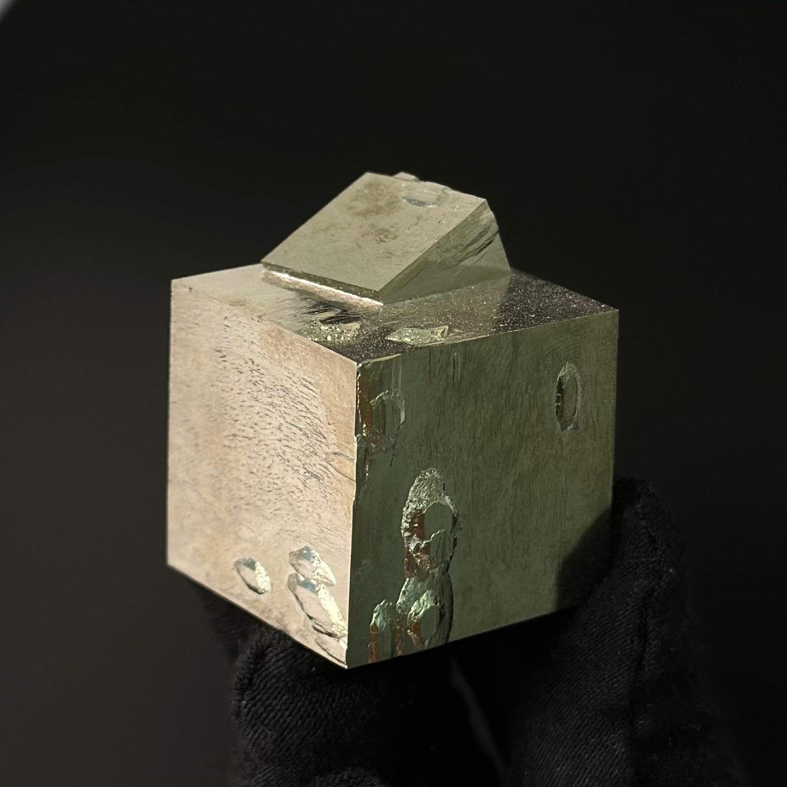 Intergrown Pyrite Specimen from Mina Ampliación A Victoria, Navajún, Spain.