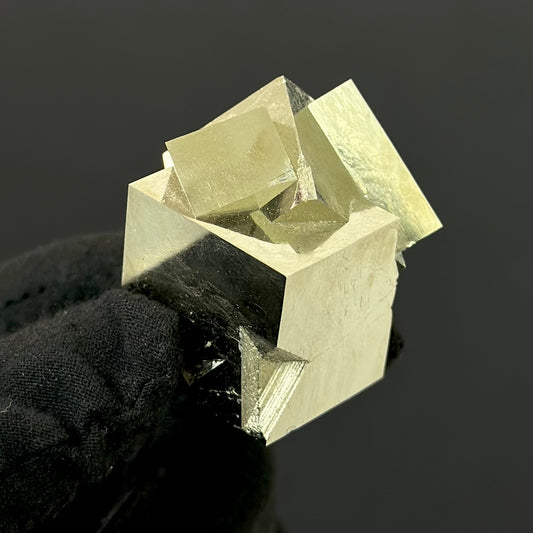 Intergrown Pyrite from Mina Ampliación A Victoria, Navajún, Spain.