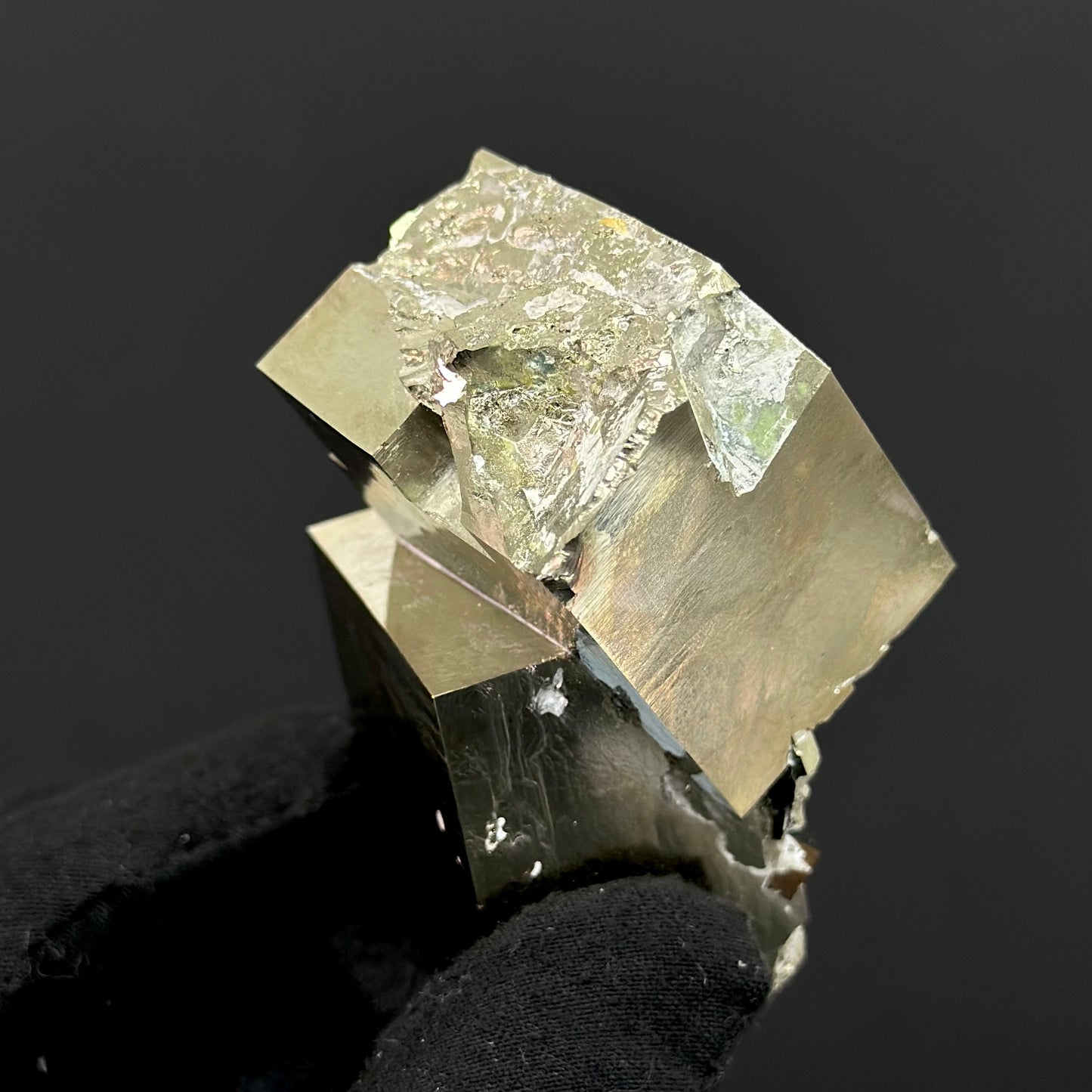 Intergrown Pyrite Specimen from Mina Ampliación A Victoria, Navajún, Spain.