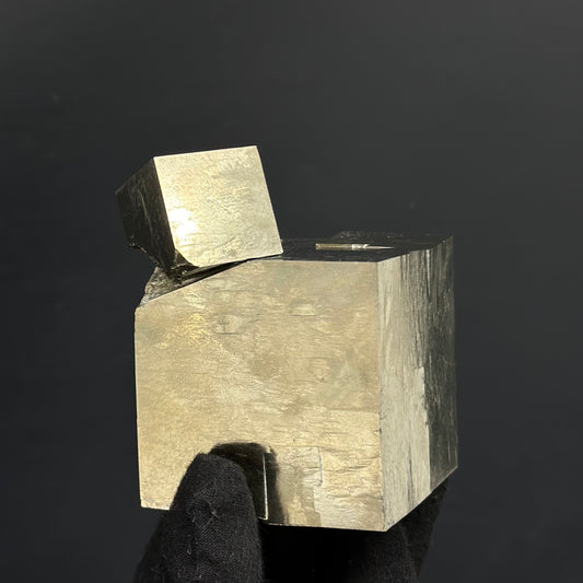 Cluster Pyrite Specimen from Mina Ampliación A Victoria, Navajún, Spain.