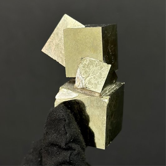 Cluster Pyrite Specimen from Mina Ampliación A Victoria, Navajún, Spain.