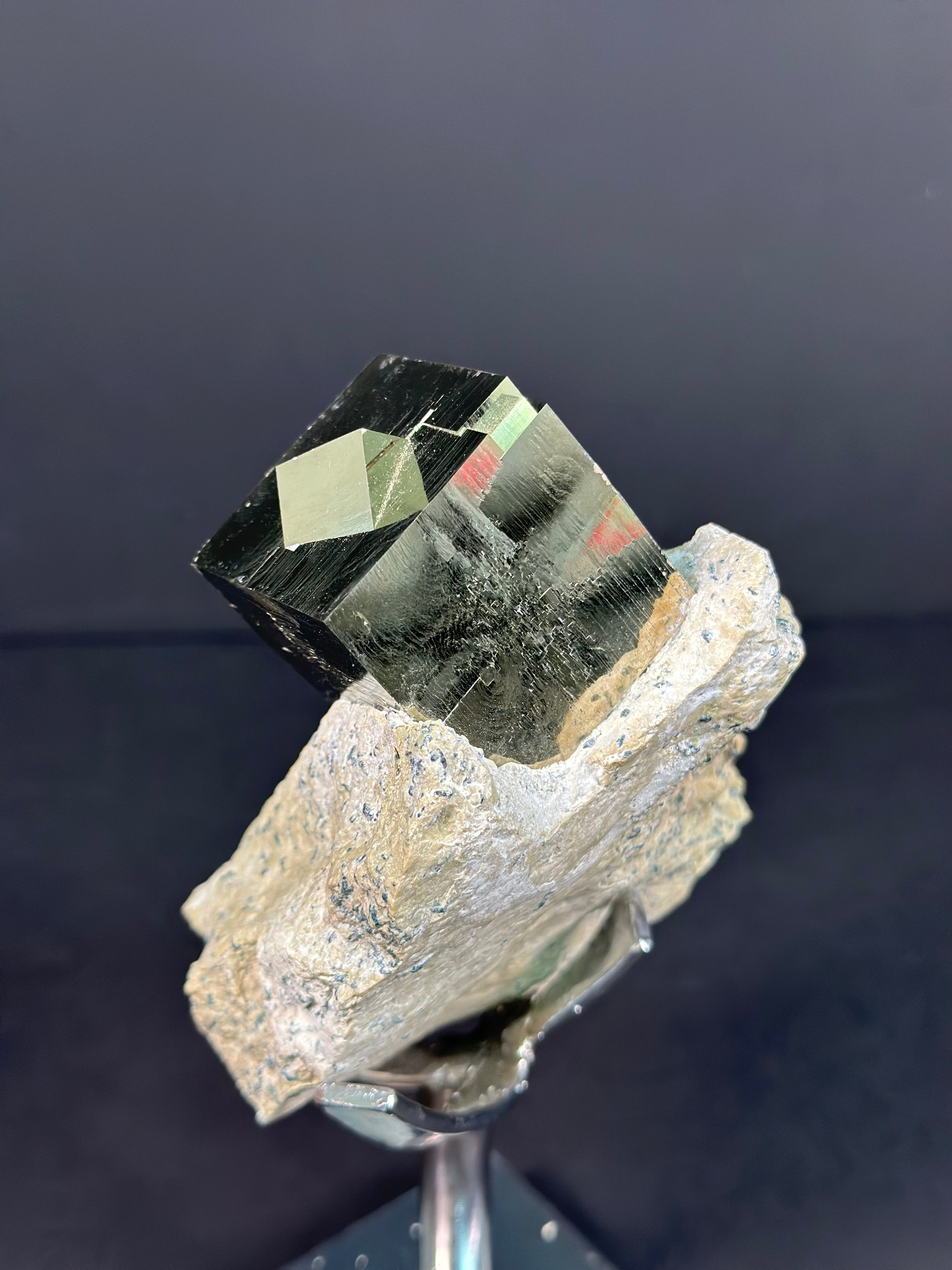 Pyrite Intergrown Specimen on Matrix from Mina Ampliación A Victoria, Navajún, La Rioja, Spain