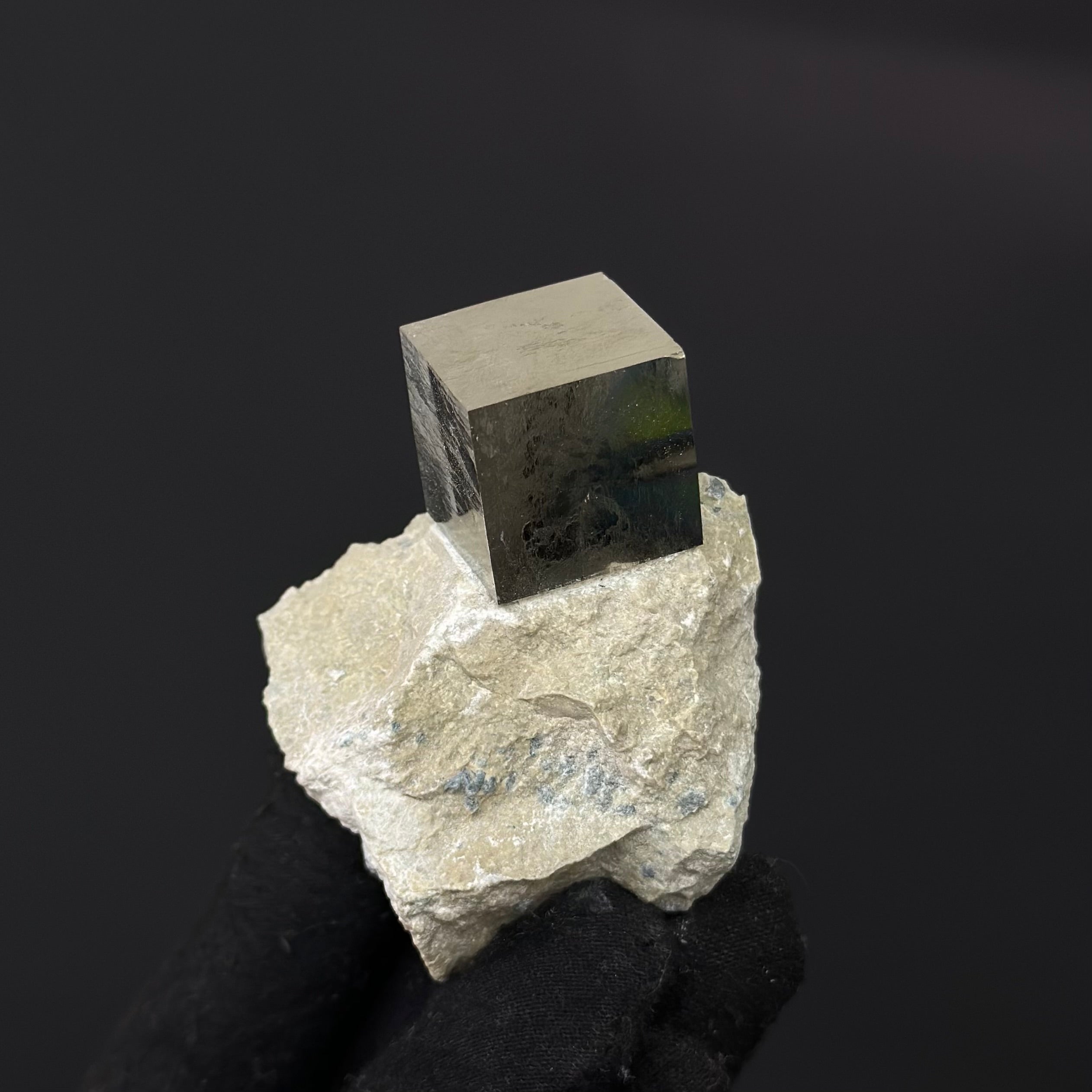 BEST SELLER Pyrite on Matrix from Mina Ampliación A Victoria, Navajún, Spain.