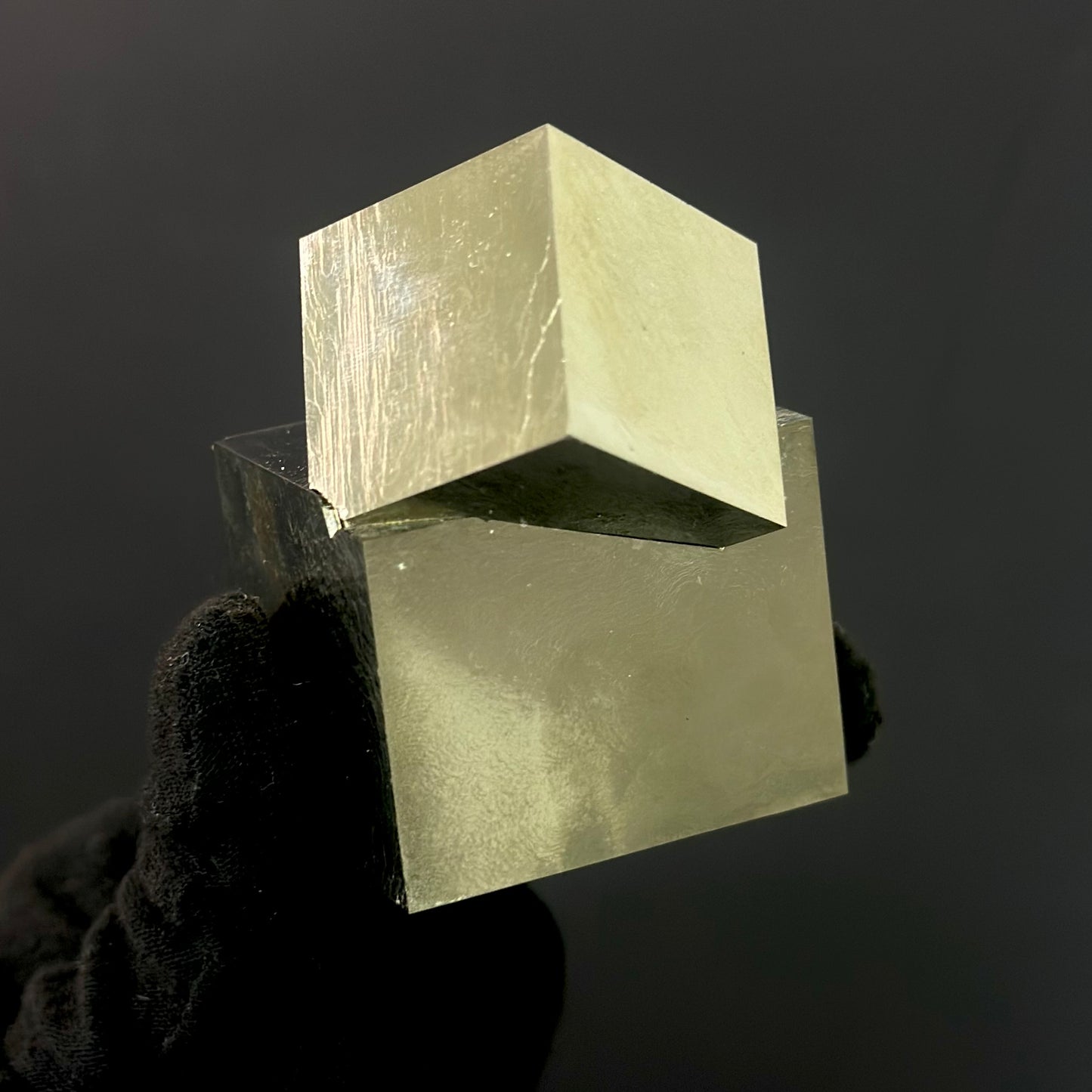 Pyrite Cubes Cluster from Mina Ampliación A Victoria, Navajún, Spain.