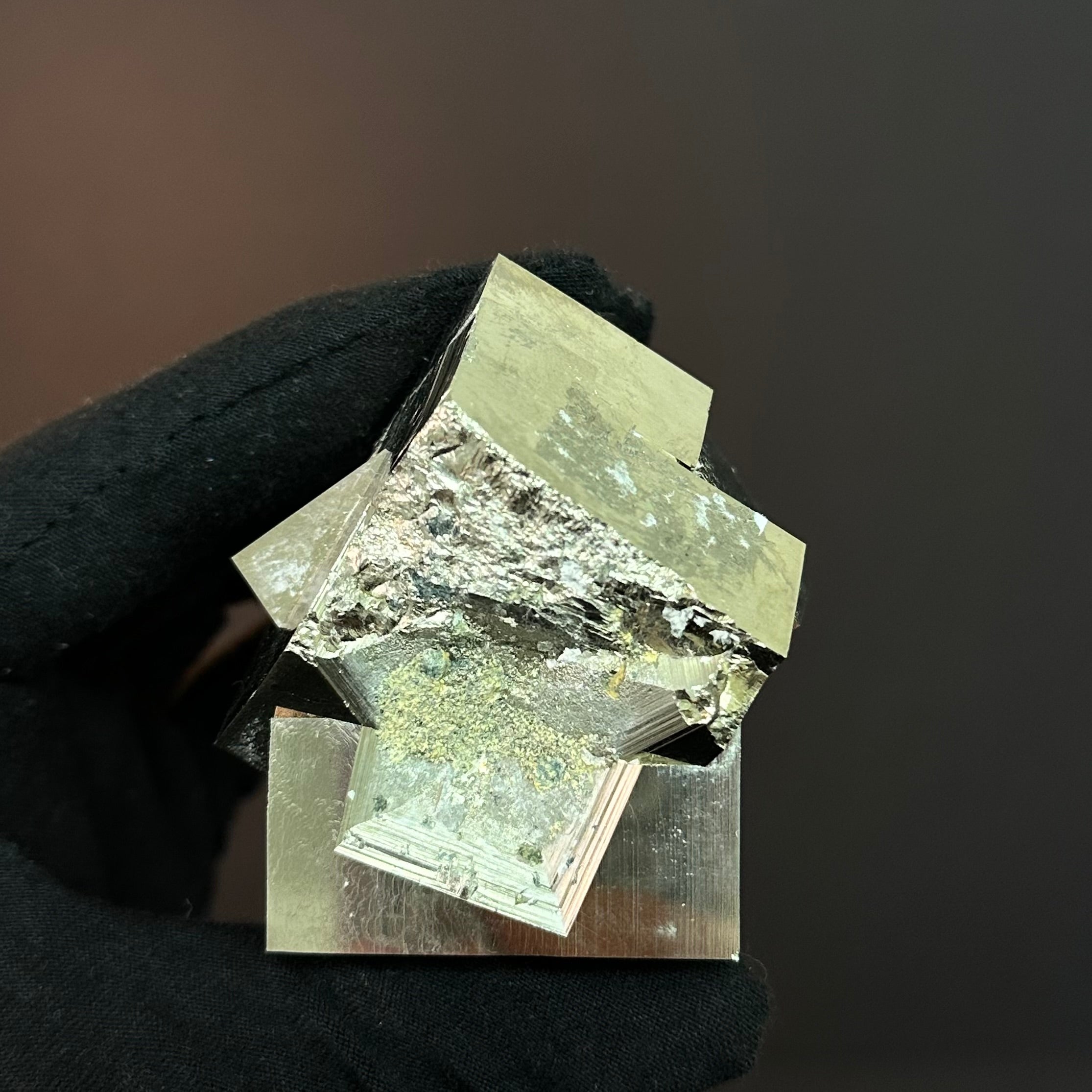 Intergrown Pyrite Specimen from Mina Ampliación A Victoria, Navajún, Spain