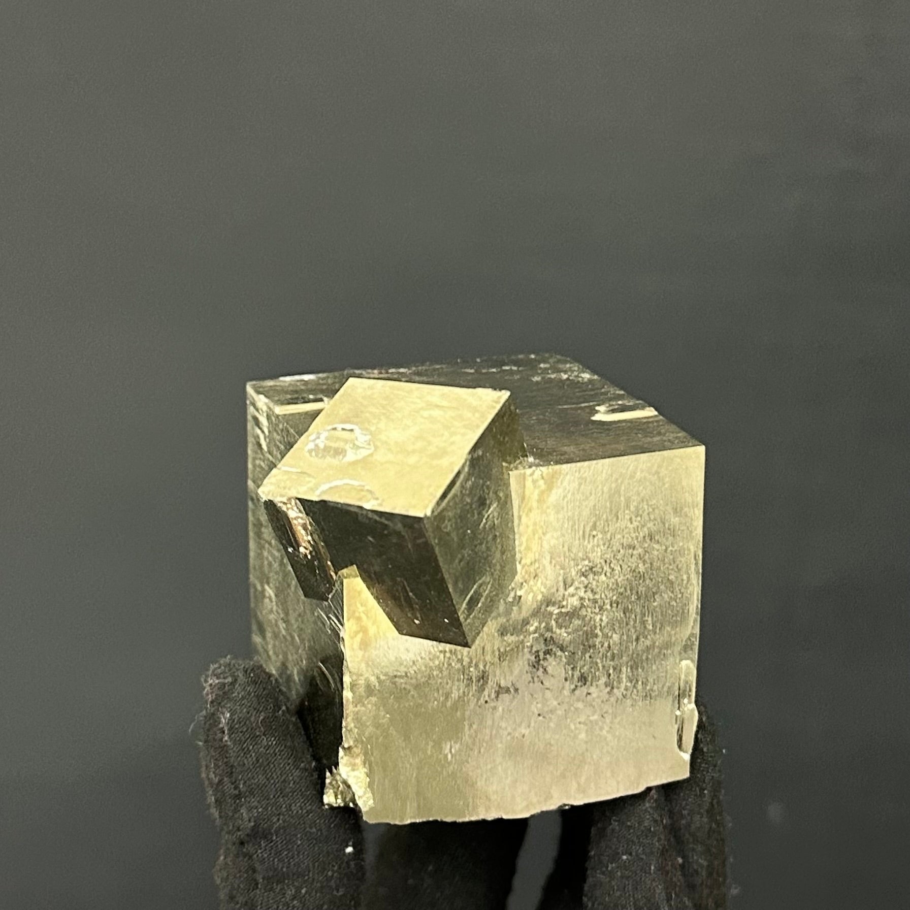 Intergrown Pyrite  Specimen from Ampliación A Victoria Mine, Navajún, Spain