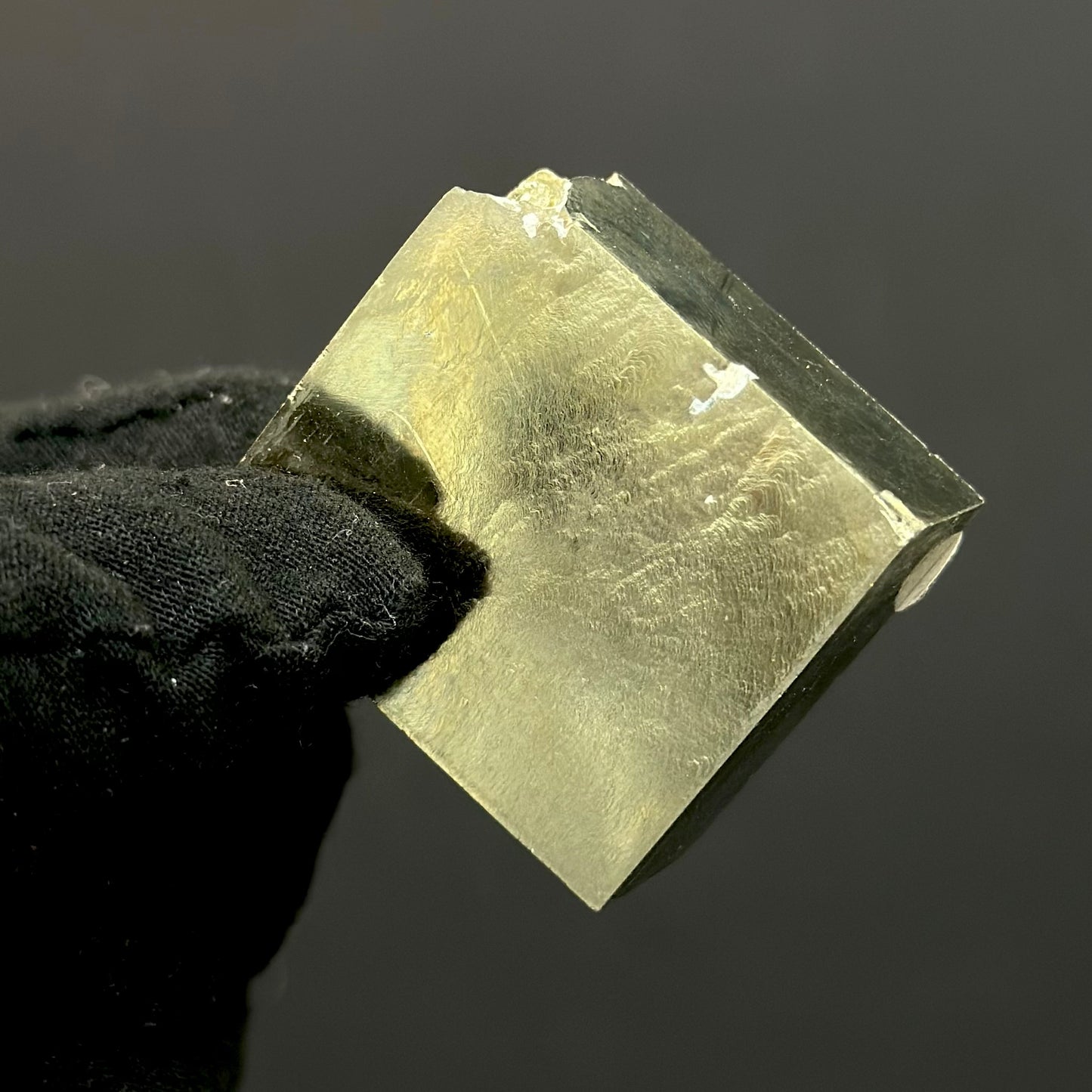 Rectangle Pyrite Specimen from Mina Ampliación A Victoria, Navajún, Spain.