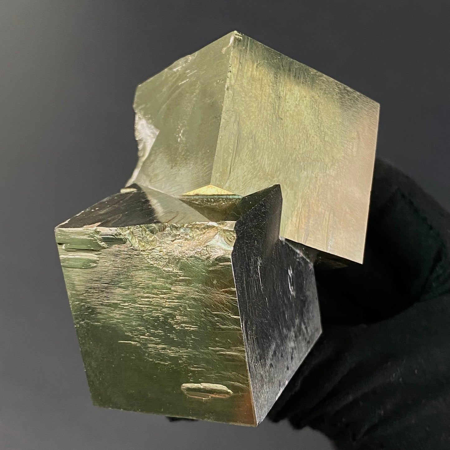 Intergrown Pyrite  Specimen from Ampliación A Victoria Mine, Navajún, Spain