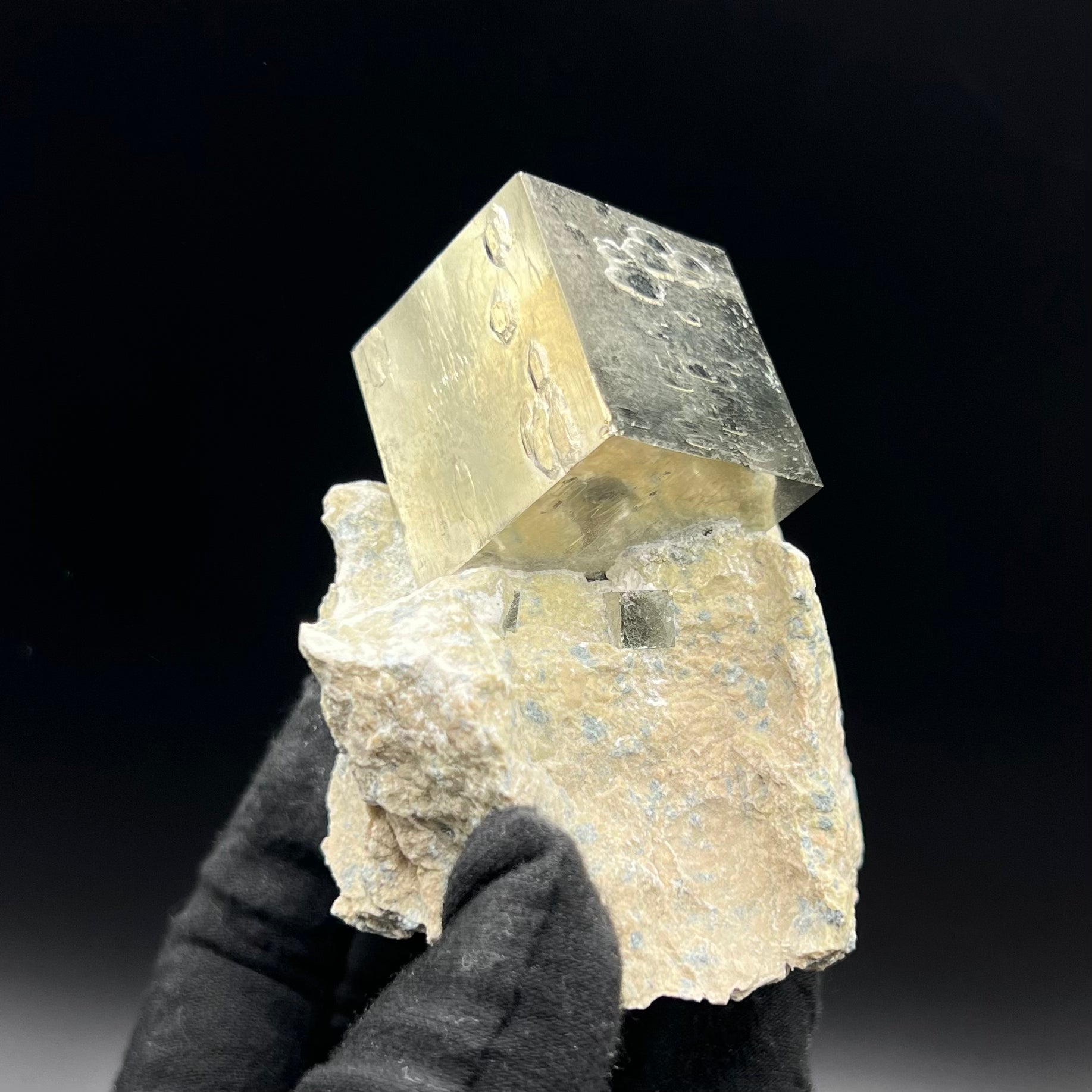 Pyrite on Matrix from Navajún, Spain