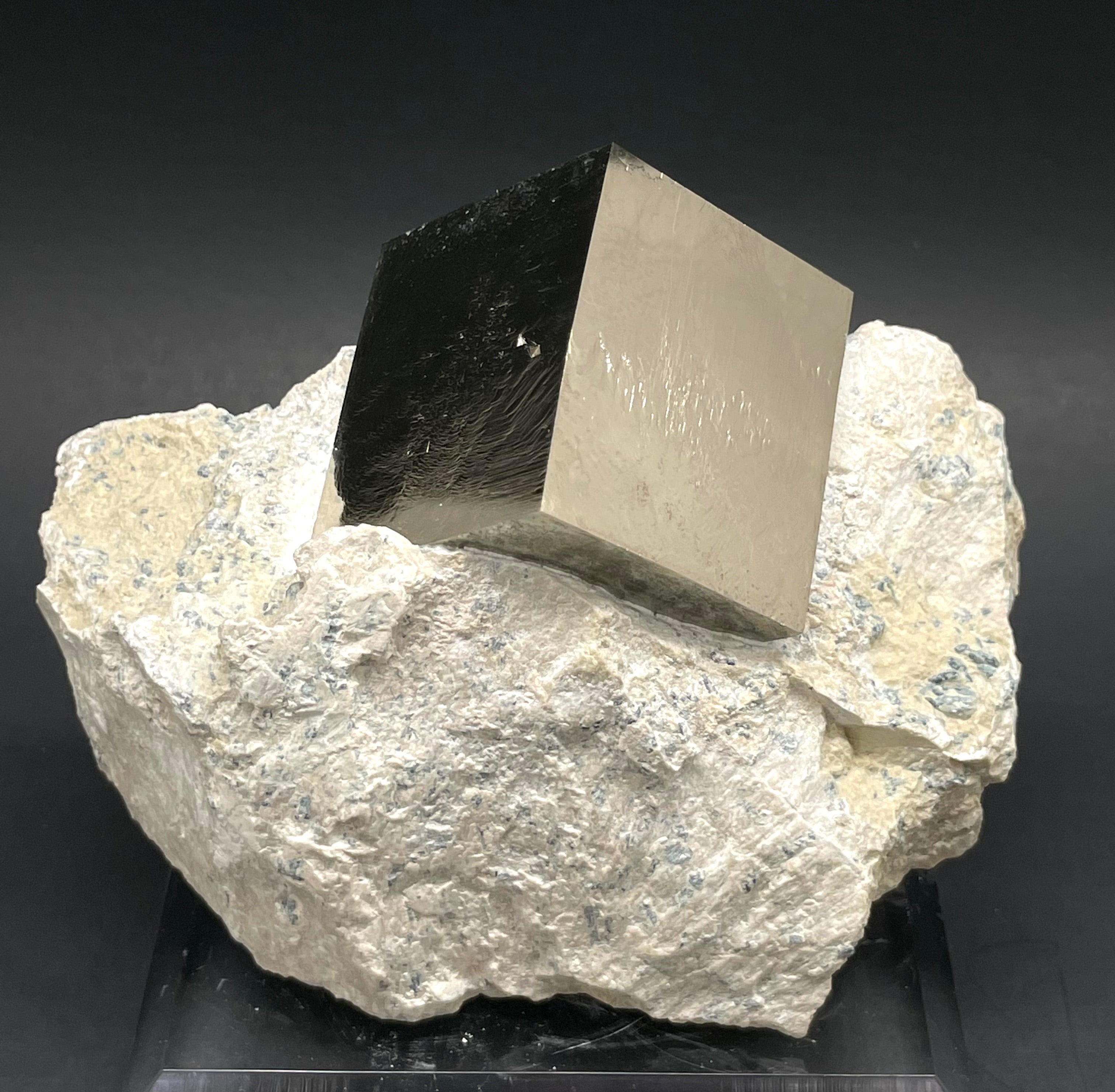 COLLECTION Pyrite on Matrix from Mina Ampliación A Victoria, Navajún, Spain.