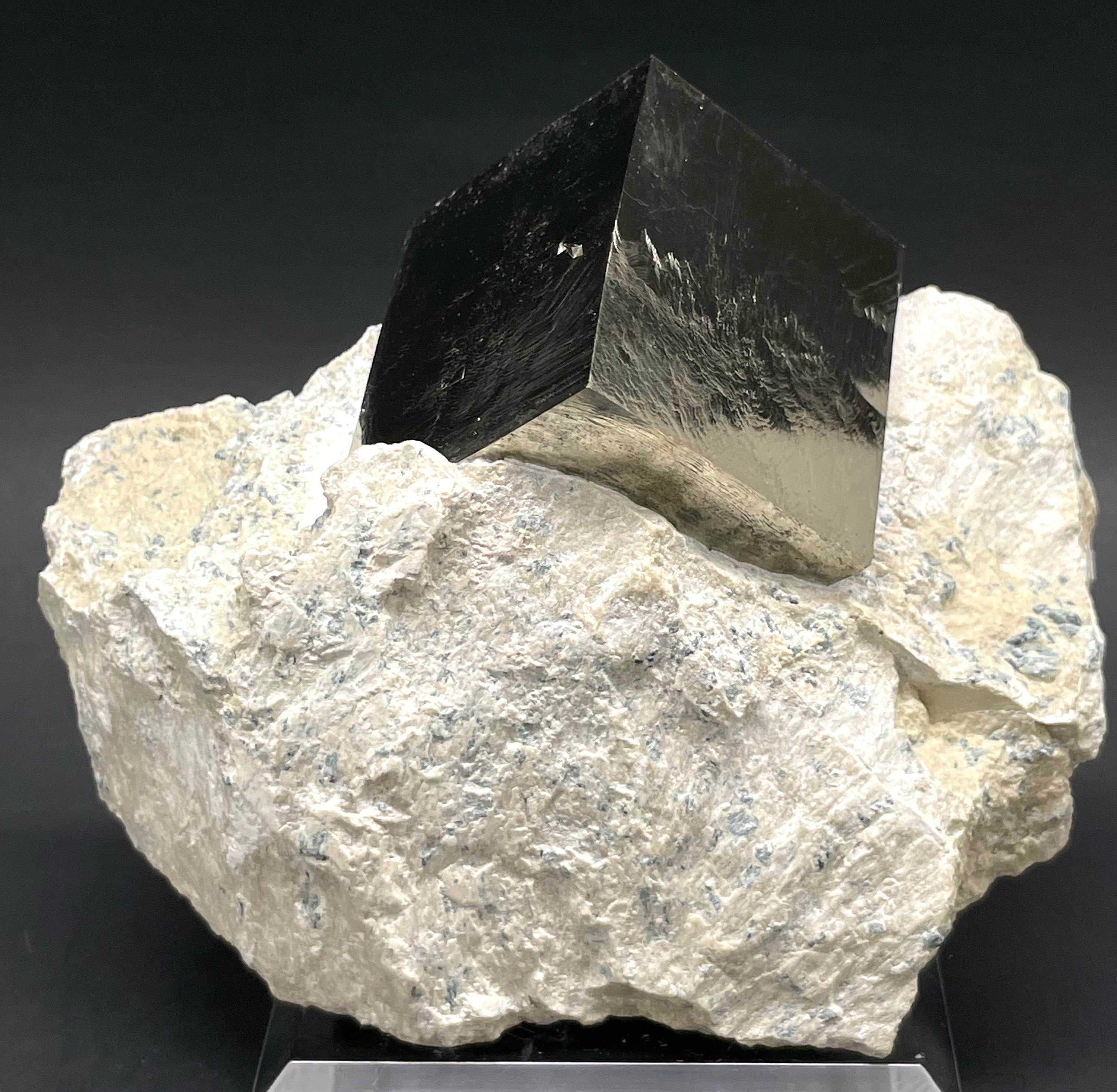 COLLECTION Pyrite on Matrix from Mina Ampliación A Victoria, Navajún, Spain.